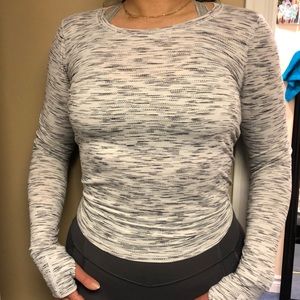 Lululemon long sleeves , open back